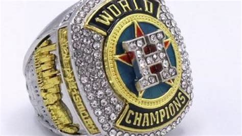 when are the astros giving out replica rings
